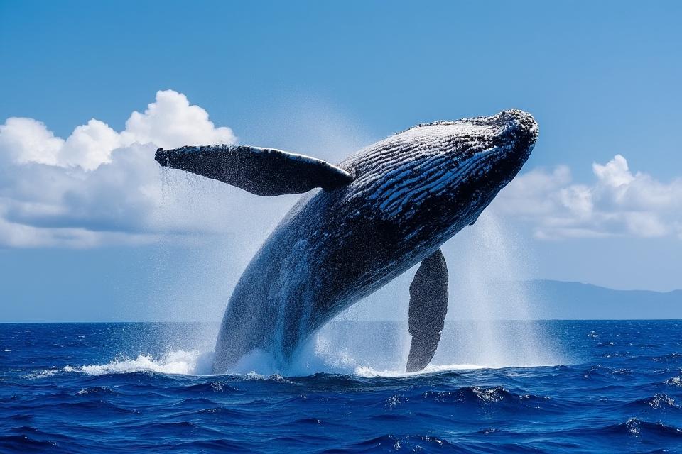 Observation des Baleines en Catamaran