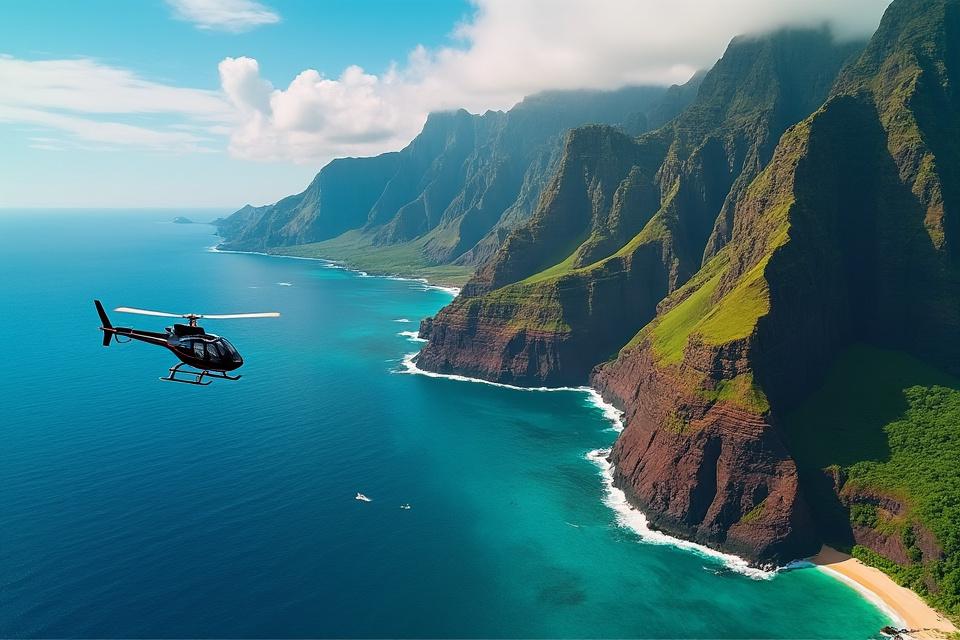 Survol en Hélicoptère de Kauai