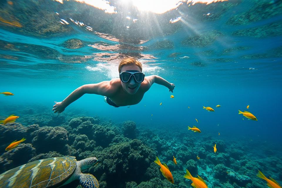Snorkeling à Molokini Crater