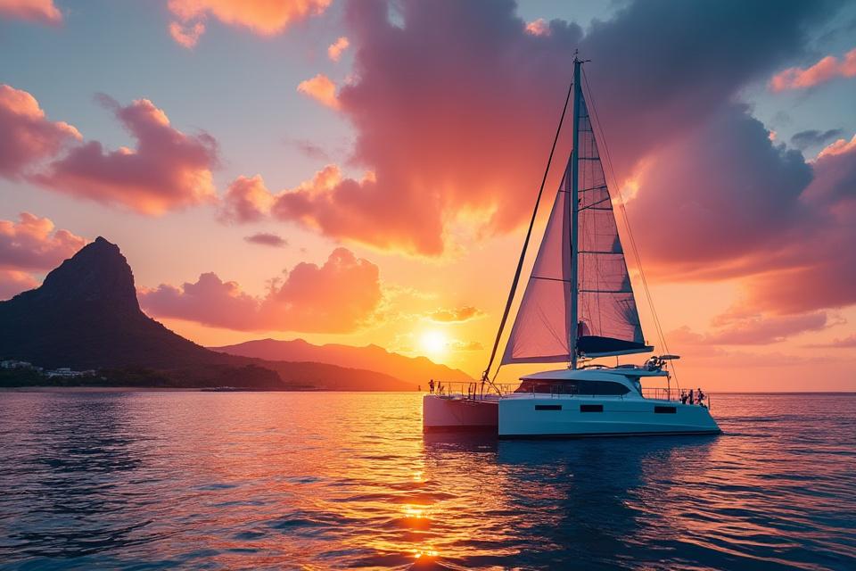 Croisière au Coucher du Soleil Waikiki