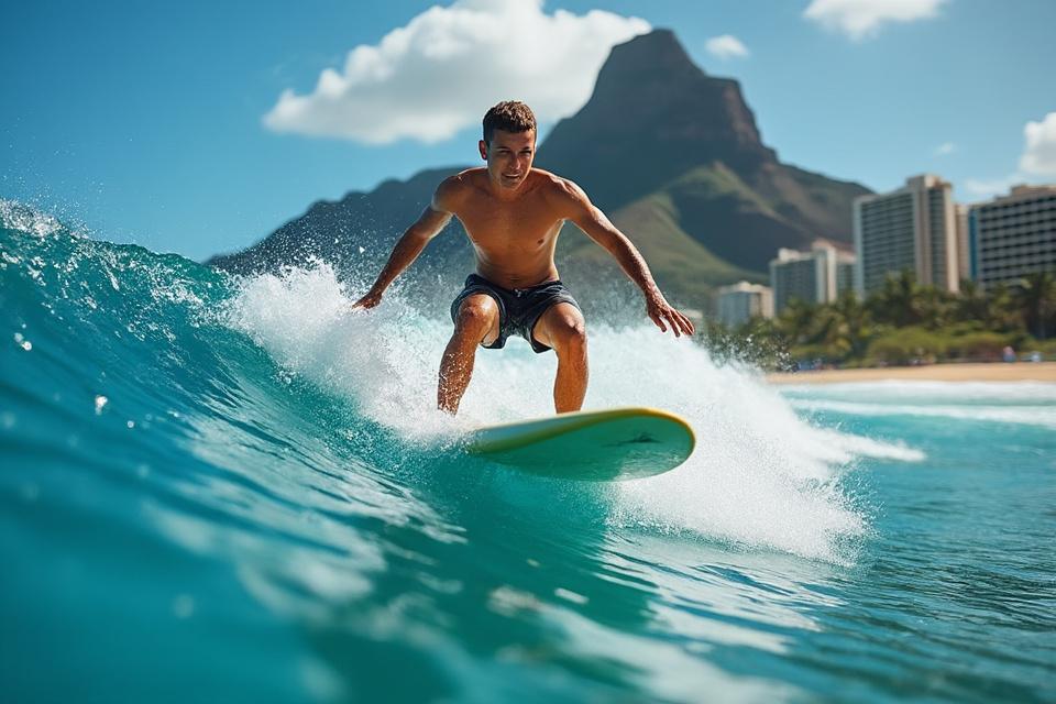 Cours de Surf à Waikiki